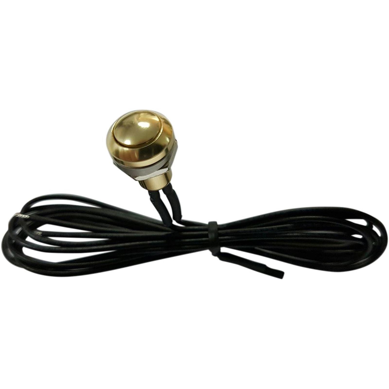 Drag Specialties Mini Push-Button Switch - Gold 2106-0418_255114