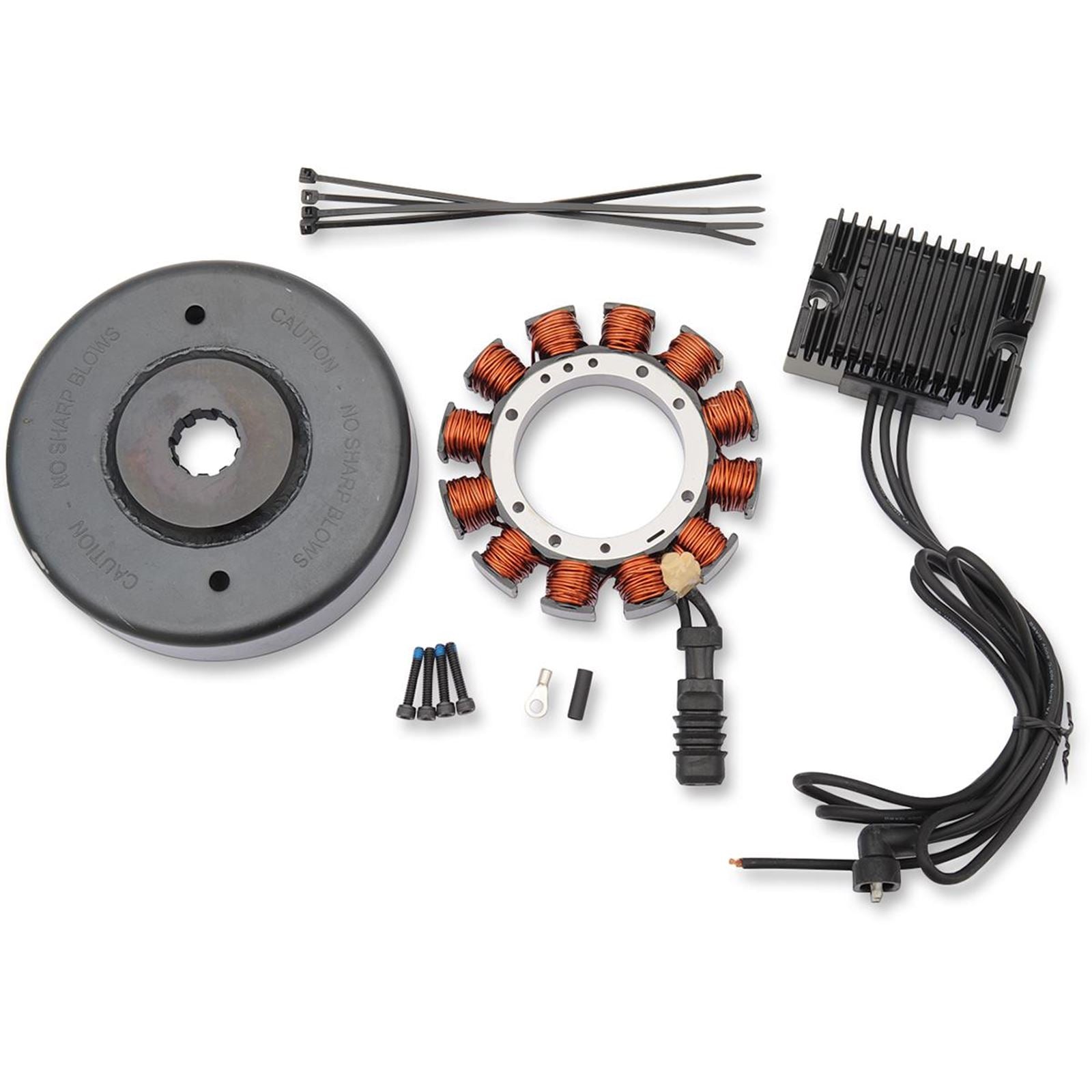 Drag Specialties 32A Charging Kit - Black Regulator 2112-1204_255121