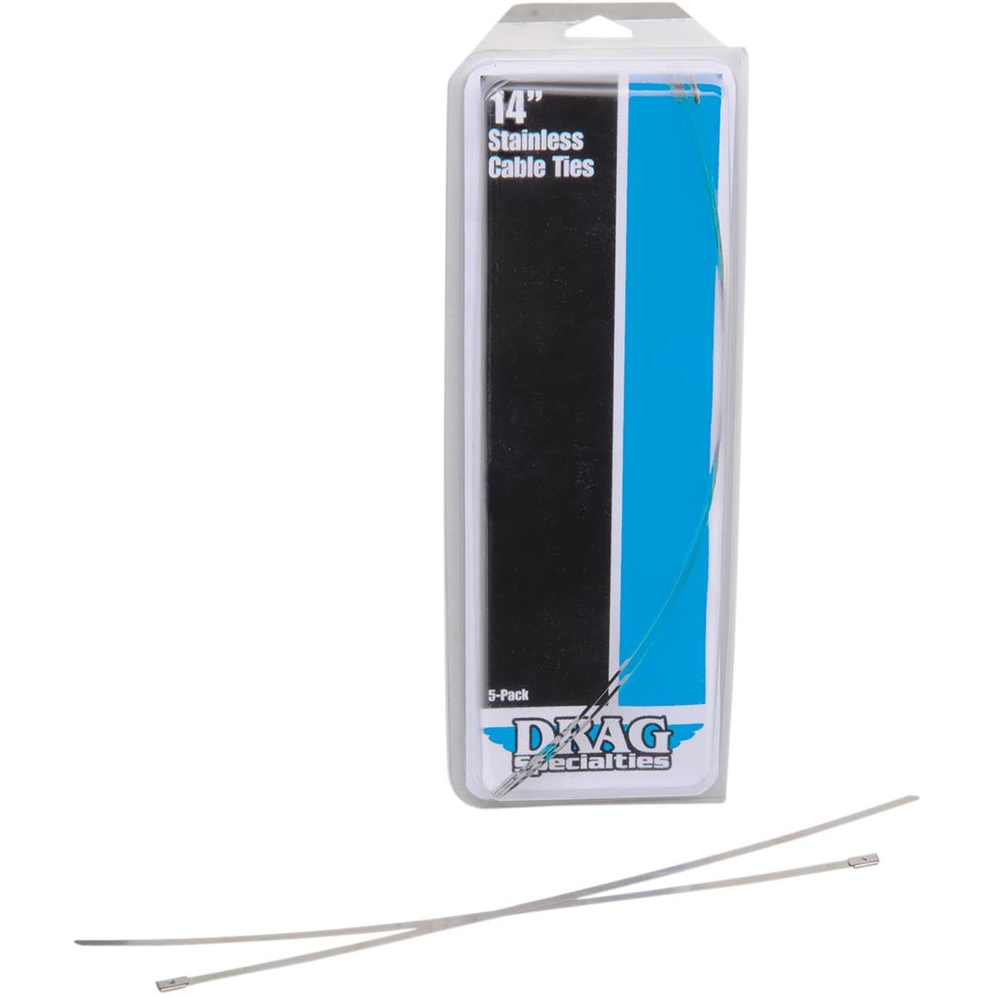 Drag Specialties Tie Wraps - Stainless Steel - 14" 1861-0670_255199