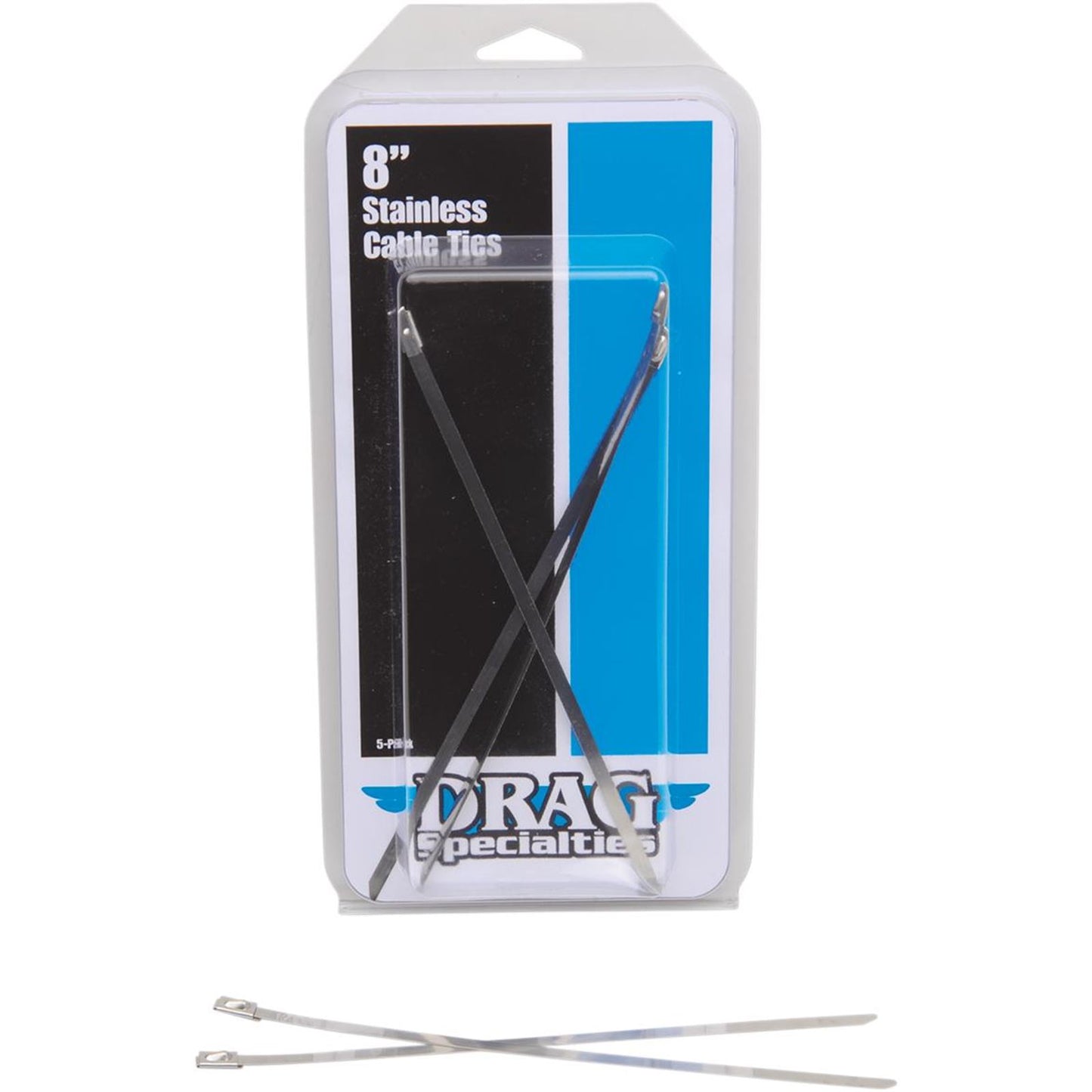 Drag Specialties Tie Wraps - Stainless Steel - 8" 1861-0671_255201