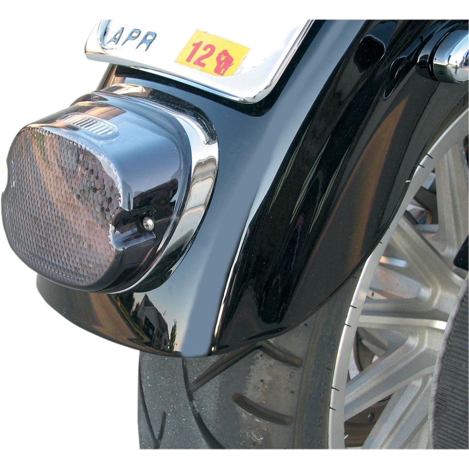 Drag Specialties Taillight - Top Tag Light - Smoke 2010-0769_255254