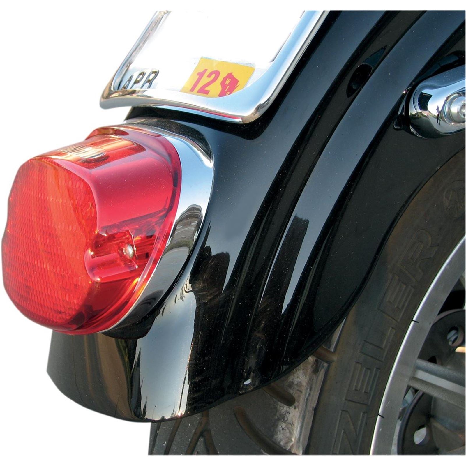 Drag Specialties Taillight - Top Tag Light - Red 2010-0772_255260