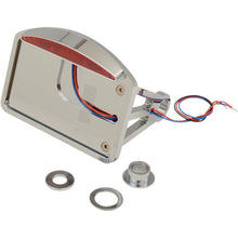 Drag Specialties Side Mount Taillight/License Plate Mount - Flat Horizontal - Half-Moon 2010-0554_255288