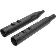 Drag Specialties Slip-On Mufflers - Black/Black - 4" - FL '17-'19 1801-1265_255308