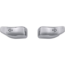 Drag Specialties Turn Signal Switch Extension Caps - '14-'19 - Chrome 2106-0365_255350