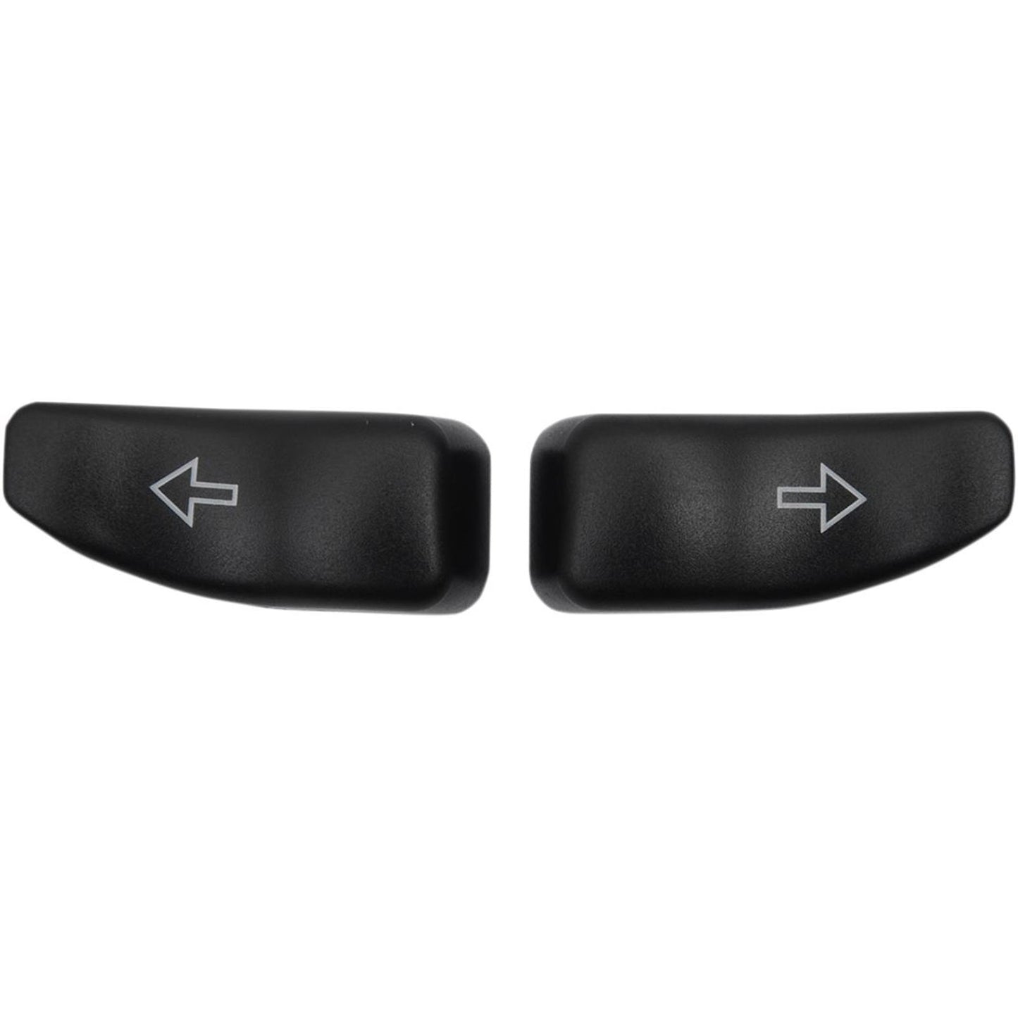 Drag Specialties Turn Signal Switch Extension Caps - '14-'19 - Black 2106-0366_255351