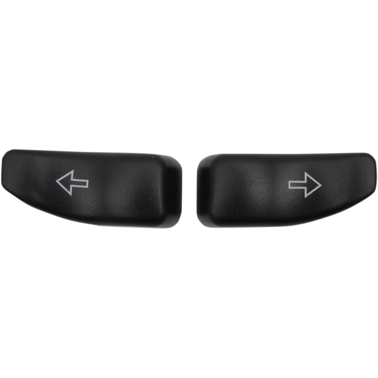Drag Specialties Turn Signal Switch Extension Caps - '14-'19 - Black 2106-0366_255351