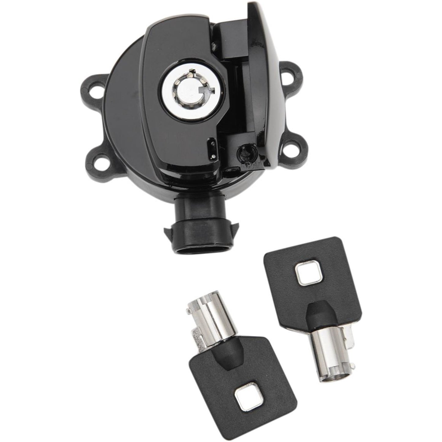 Drag Specialties Side Hinge Ignition Switch - Gloss Black 2106-0251_255353