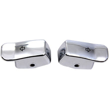 Drag Specialties Turn Signal Switch Extension Caps - '11-'17 - Chrome 2106-0359_255359