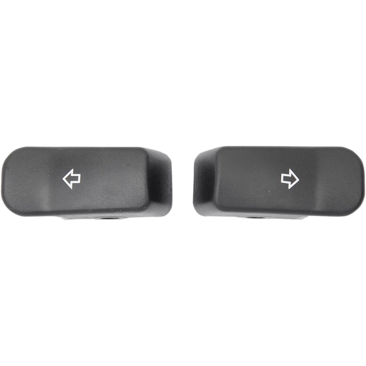 Drag Specialties Turn Signal Switch Extension Caps - '11-'17 - Black 2106-0360_255360