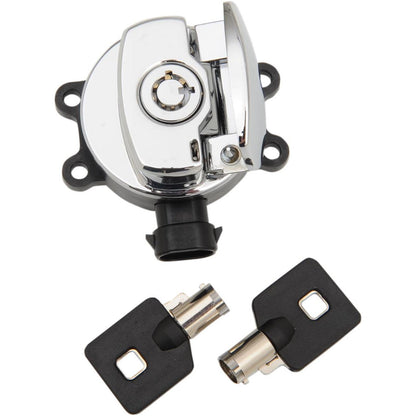 Drag Specialties Side Hinge Ignition Switch - Chrome 2106-0249_255367