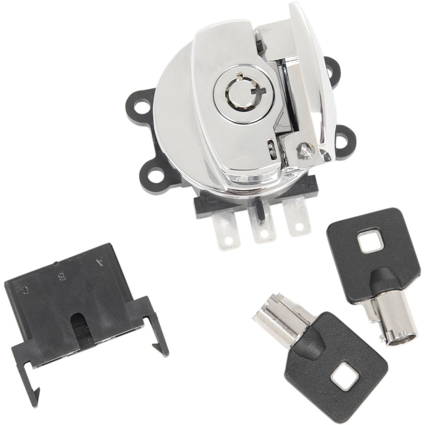 Drag Specialties Side Hinge Ignition Switch - Chrome 2106-0224_255373