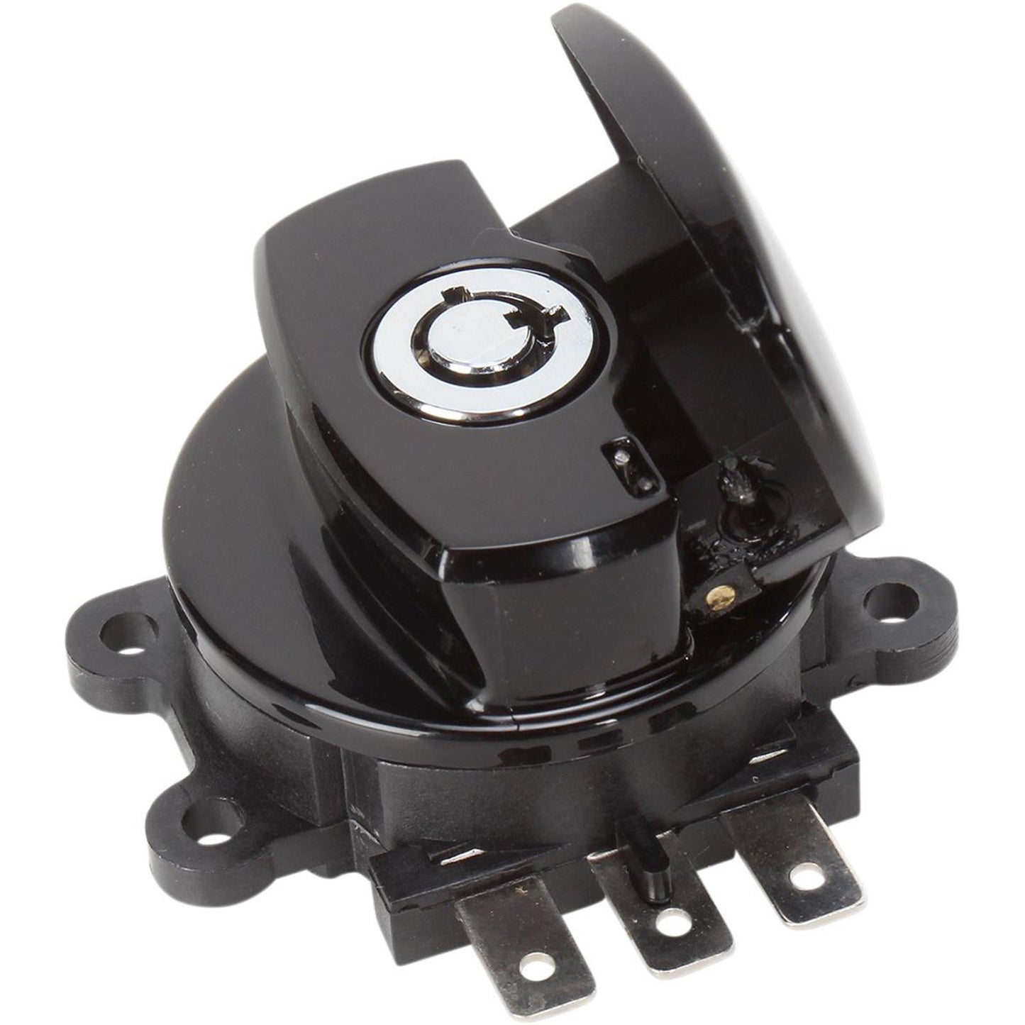 Drag Specialties Side Hinge Ignition Switch - Gloss Black 2106-0225_255375