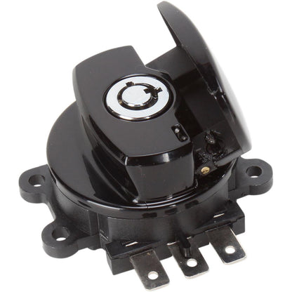 Drag Specialties Side Hinge Ignition Switch - Gloss Black 2106-0225_255375