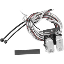 Drag Specialties Chrome Start/Stop Switch Kit [MPN: 2106-0083]_255387