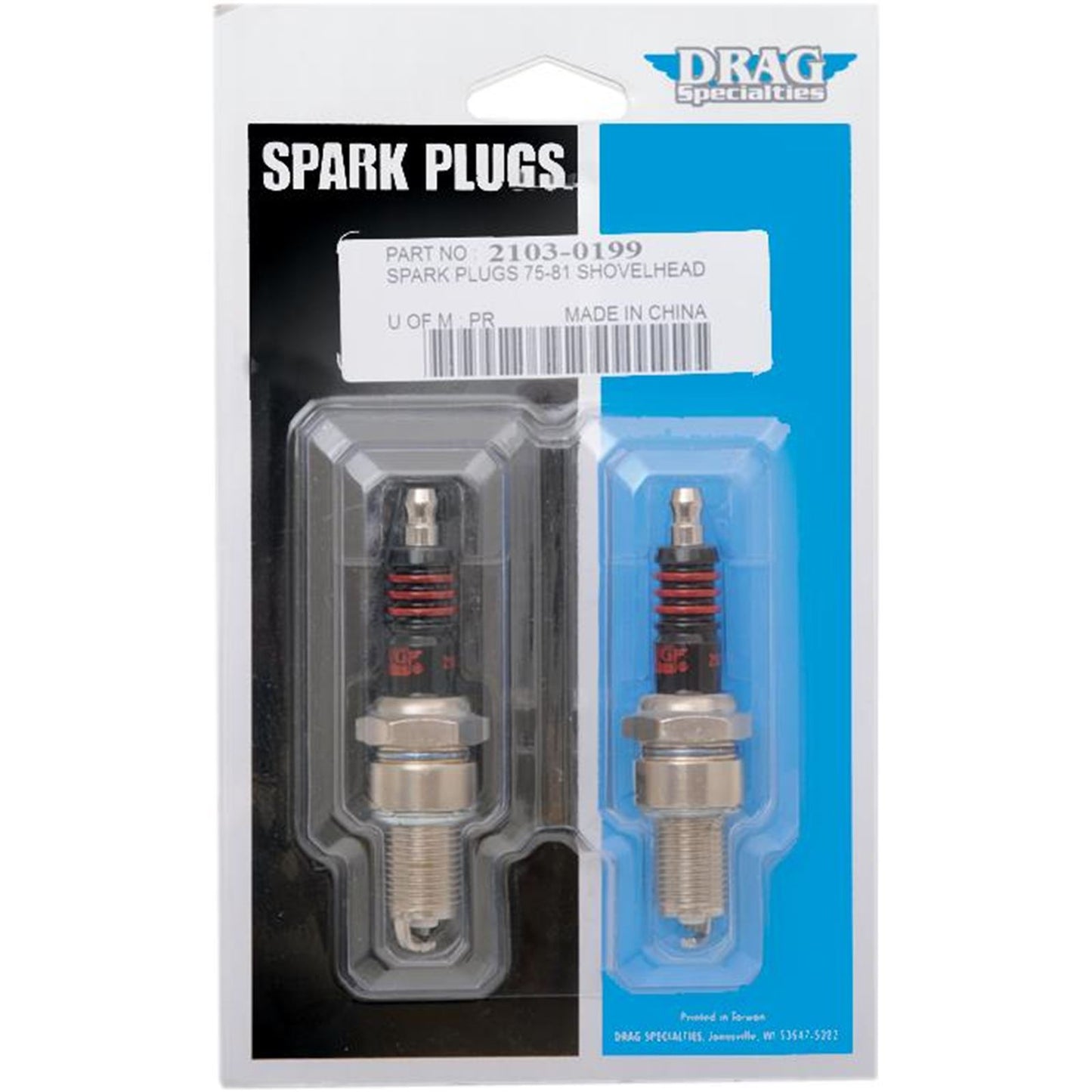 Drag Specialties Spark Plugs - '75-'99 BT (MID) 2103-0199_255444