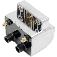 Drag Specialties Dual-Fire Ignition Coil for Harley Davidson - Chrome 2102-0221_255468