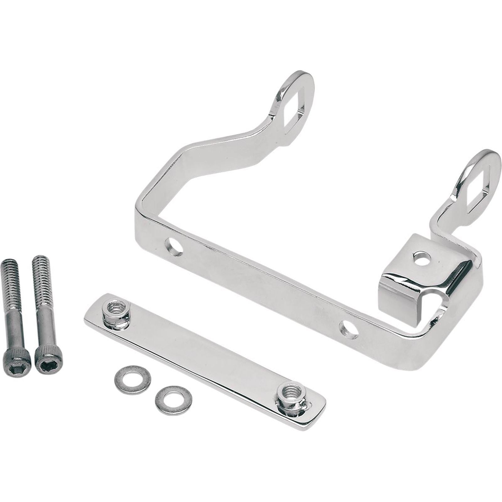 Drag Specialties Coil Mount Bracket for Harley Davidson - Chrome 2102-0077_255487