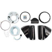 Drag Specialties 7" Nacelle Headlight Kit - Black 2001-1482_255494