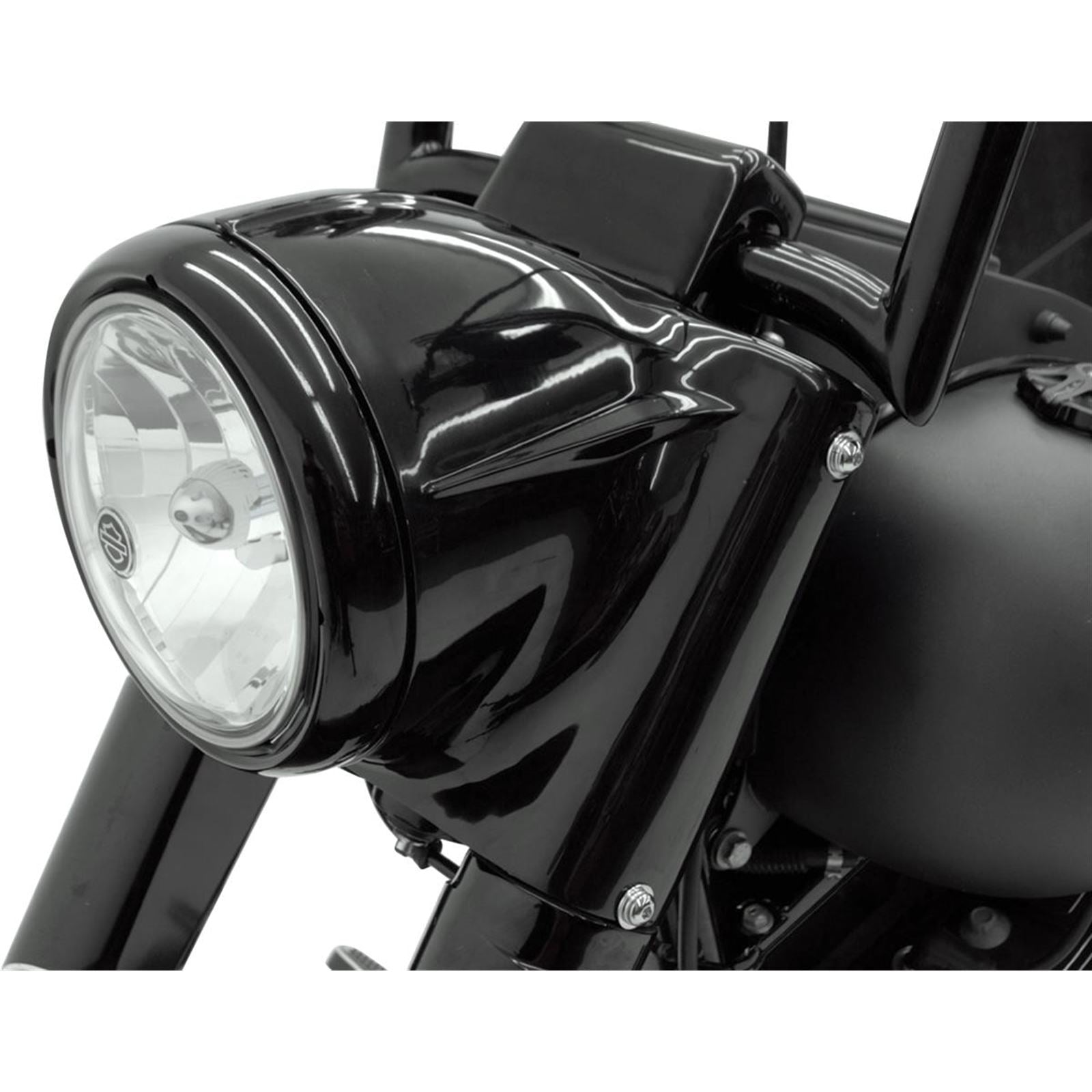 Drag Specialties 7" Nacelle Headlight Kit - Black 2001-1482_255495