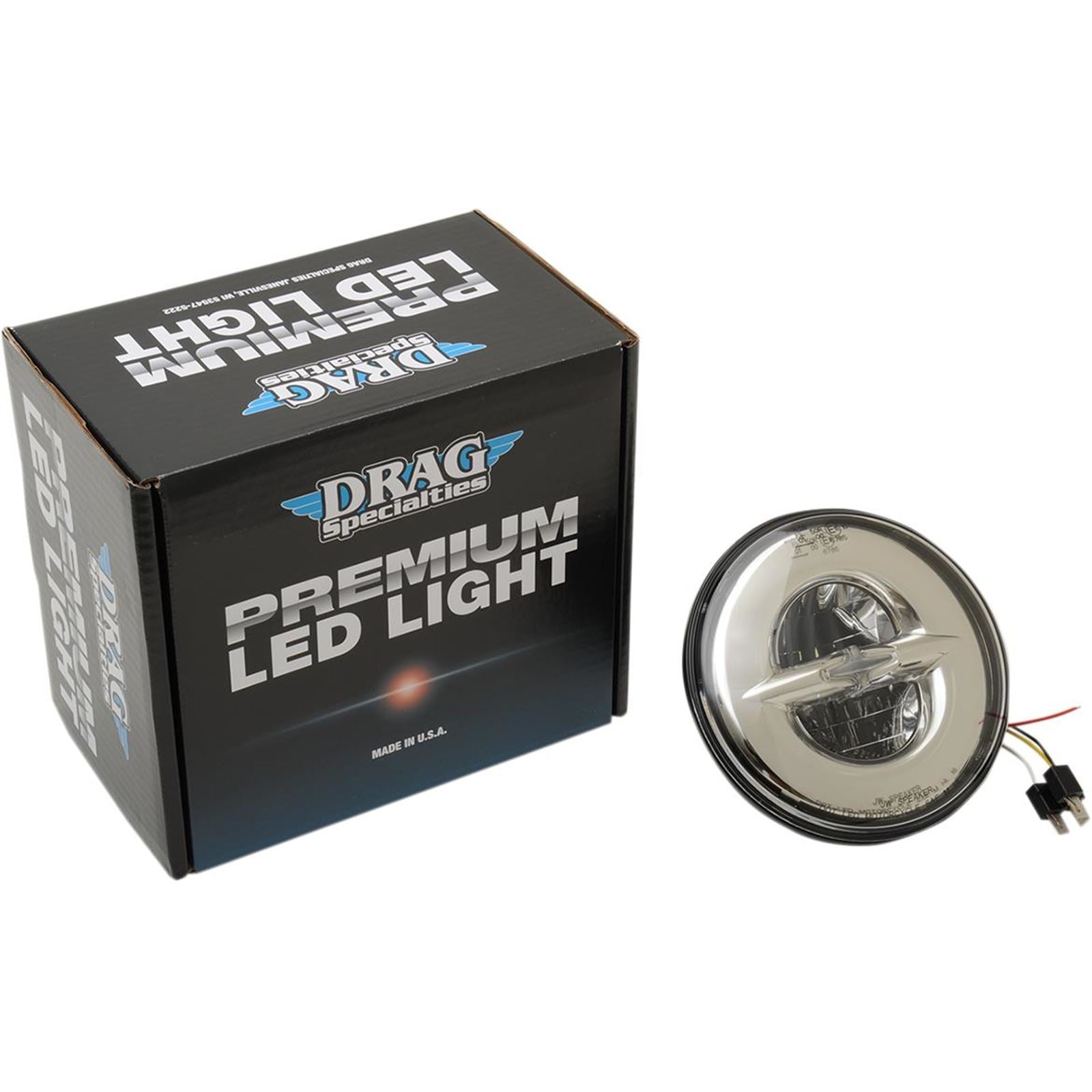 Drag Specialties Headlight 7" LED Reflector 2001-1542_255501
