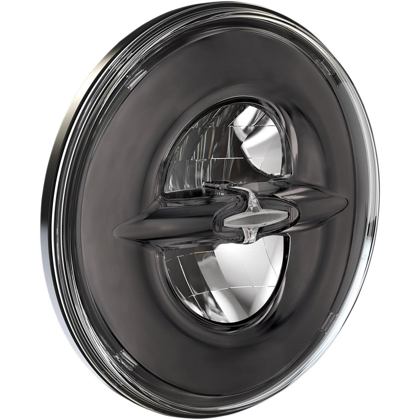 Drag Specialties 7" Reflector-Style LED Headlamp - 99-13 Dresser - Black 2001-1787_255506