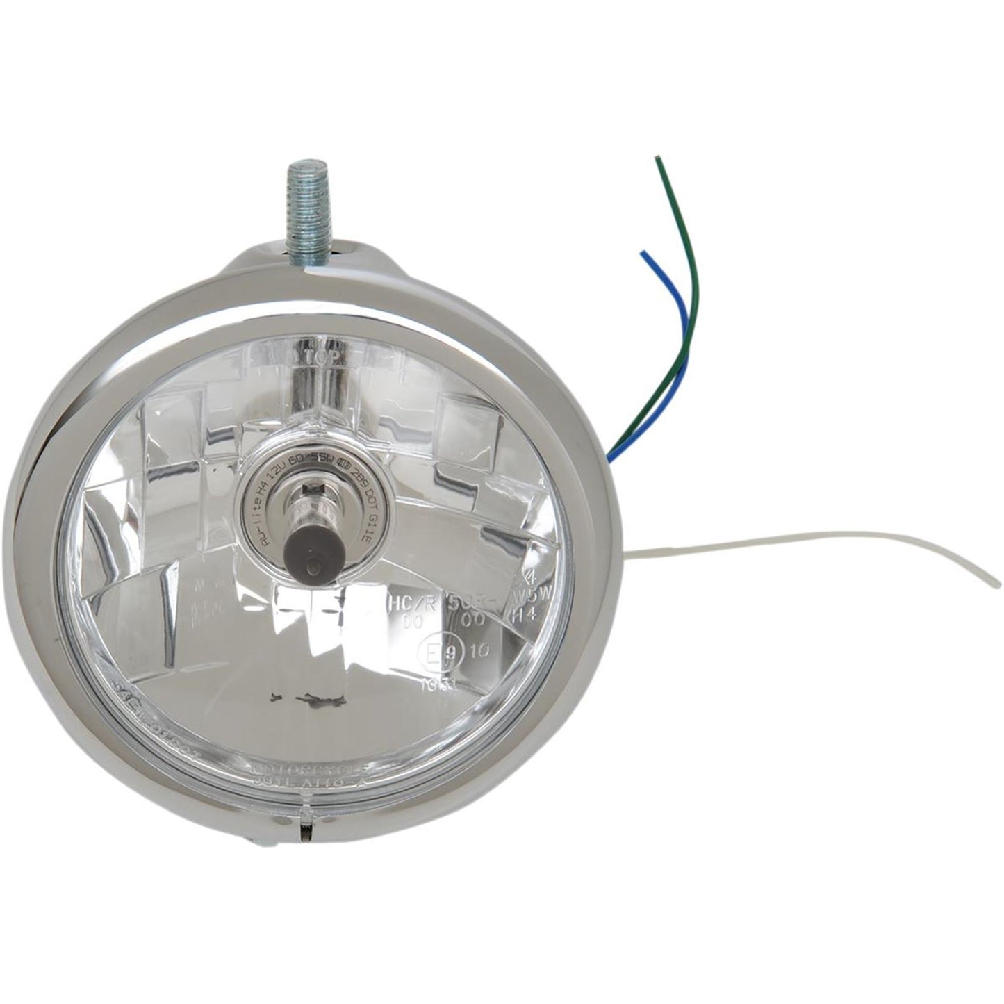 Drag Specialties Top Mount Headlight - 5-3/4" - Chrome 2001-0806_255522