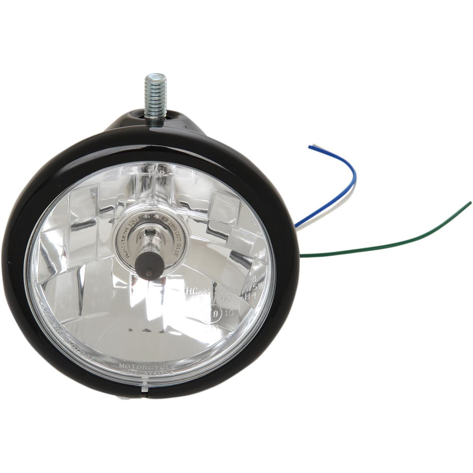 Drag Specialties Top Mount Headlight - 5-3/4" - Black 2001-0807_255523