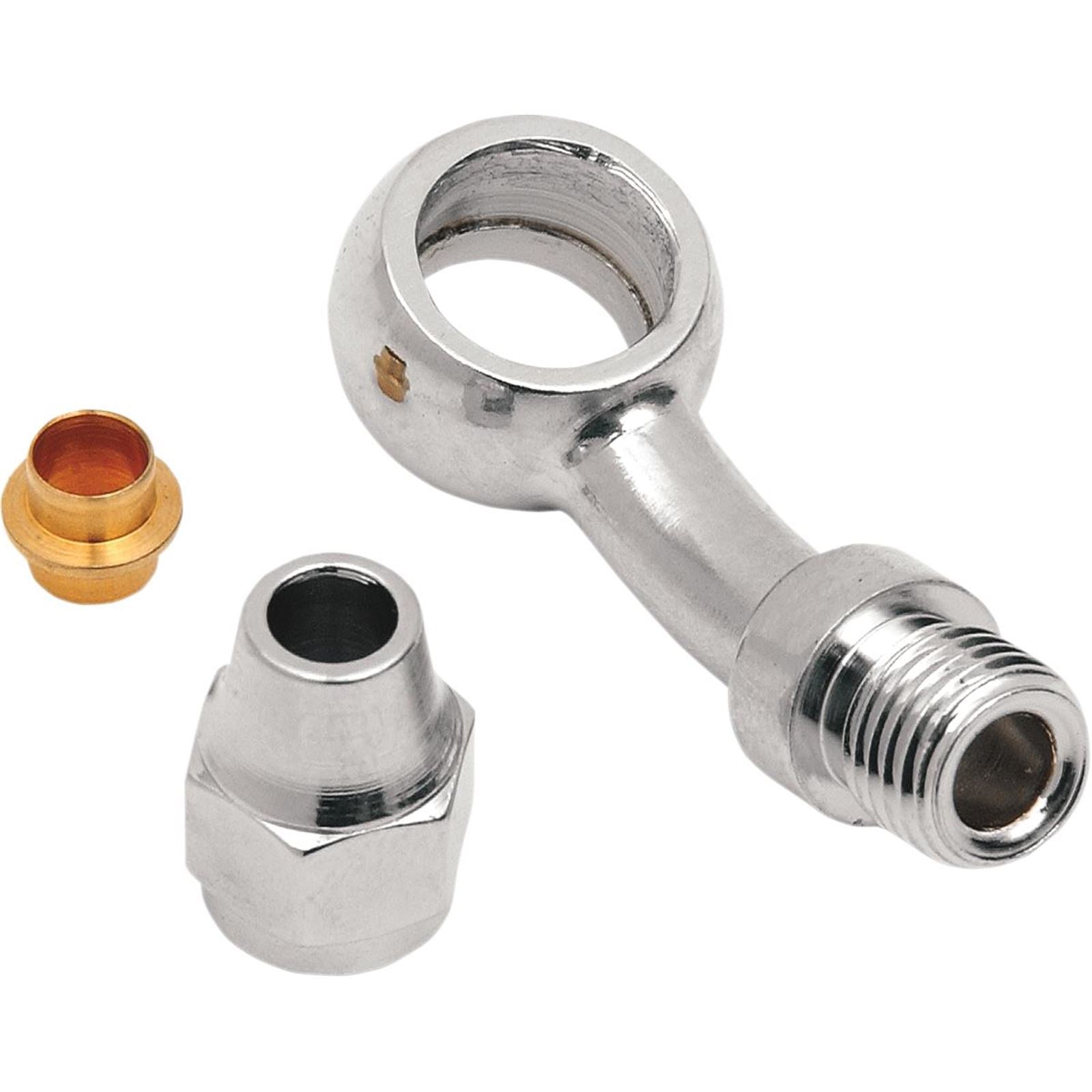 Drag Specialties Banjo Fitting - 7/16" - 35 Degree 1742-0108_255596