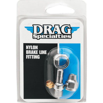 Drag Specialties Banjo Fitting - 7/16" - Straight 1742-0107_619159