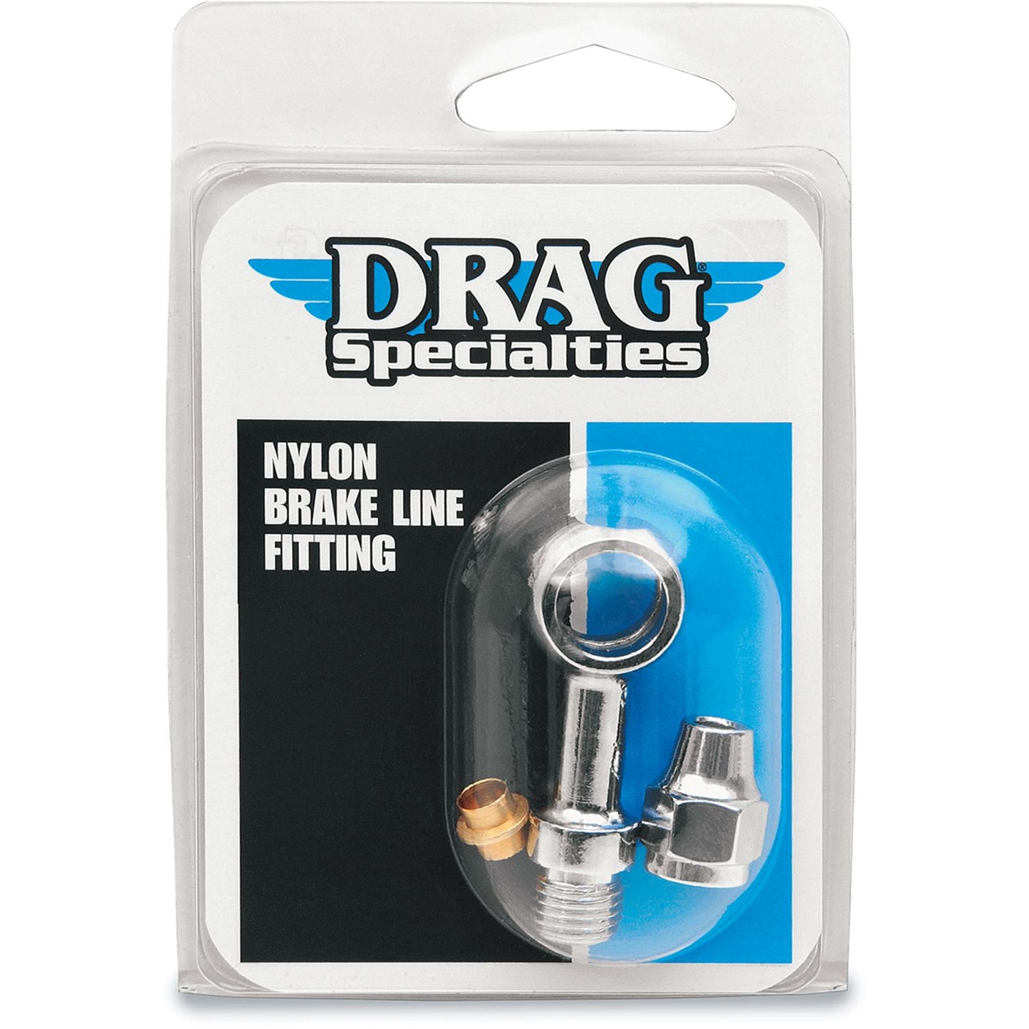 Drag Specialties Banjo Fitting - 7/16" - Straight 1742-0107_373940