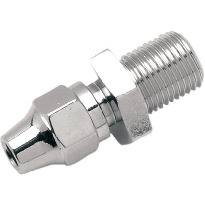 Drag Specialties Brake Line Fitting - 7/16"-24 - Straight 1742-0064_255617