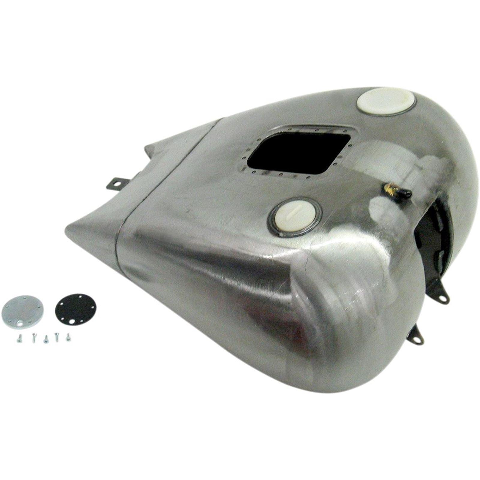 Drag Specialties Gas Tank - 2" Extended - with Gauge Bung - FXST with EFI 1914-1864_255620
