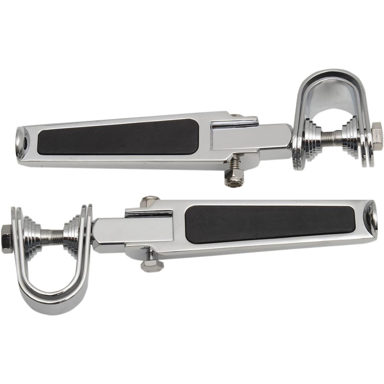Drag Specialties U-Clamp Footpegs - Rubber Inlay 1904-1764_255638