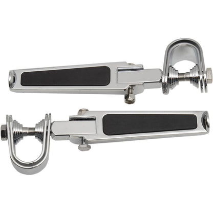 Drag Specialties U-Clamp Footpegs - Rubber Inlay 1904-1764_255638