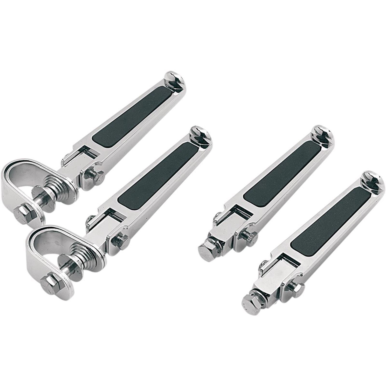 Drag Specialties Bolt-On Footpegs - Rubber Inlay 1904-6452_255641