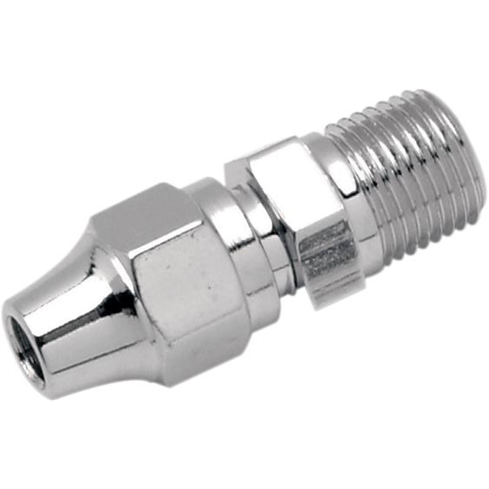 Drag Specialties Brake Line Fitting - 1/8" NPT - Straight 1742-0061_255648