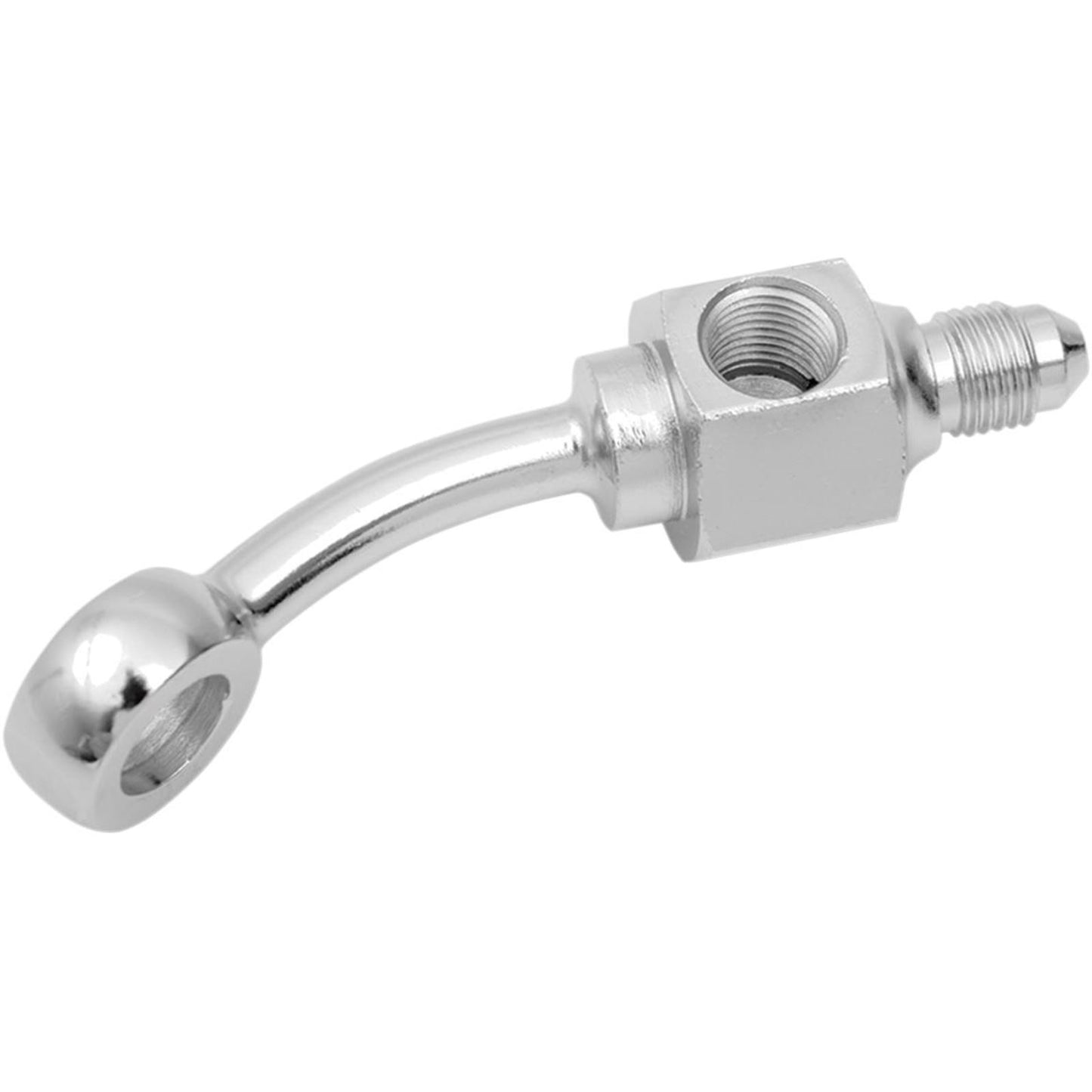 Drag Specialties Banjo Fitting - 3/8"xAN3 35° - Short 1742-0045_255655