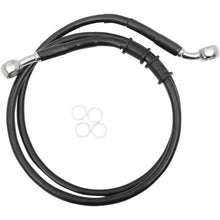 Drag Specialties Front Brake Line - XL - Black +2" 1741-5387_255678