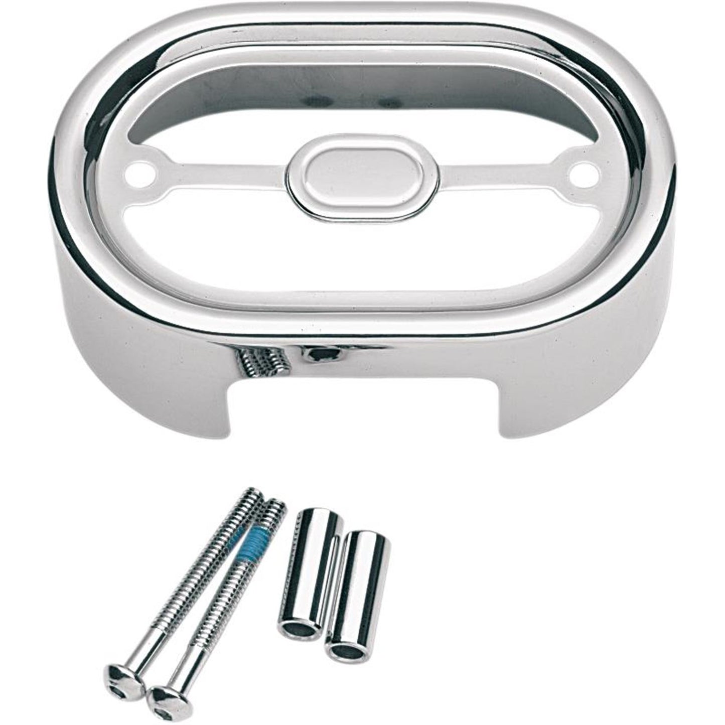Drag Specialties Regulator Cover for Harley Davidson - Chrome [MPN: 1902-0398]_255731