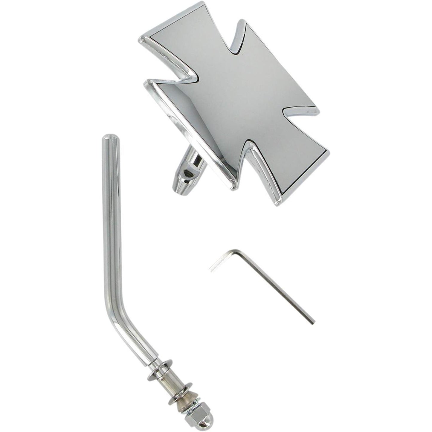 Drag Specialties Maltese Mirror - Round Stem 1901-6060_255740