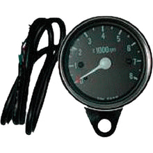 Harddrive Mini 8000 RPM Tachometer Black Face 21-6910_255775