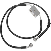 Drag Specialties Front Brake Line - XL - Black +10" 1741-5311_255800
