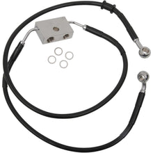 Drag Specialties Front Brake Line - XL - Black +12" 1741-5299_255813