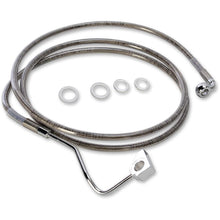 Drag Specialties +6" Brake Line - Front - Stainless Steel - 15+FLTR [MPN: 1741-4500]_255849
