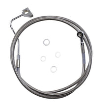 Drag Specialties +4" Brake Line - Front - Stainless Steel - 14-5FL with ABS [MPN: 1741-3990]_1546637