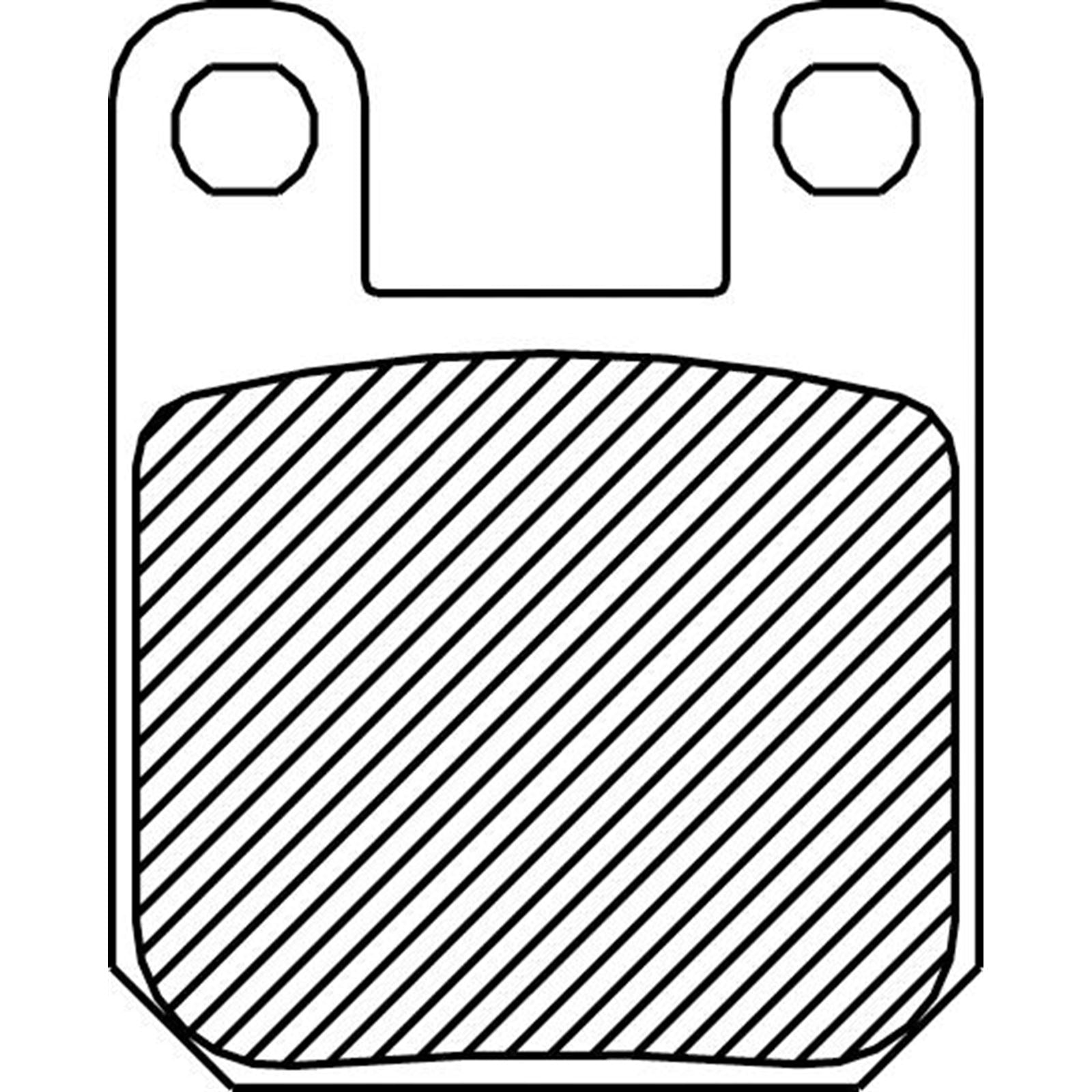 Drag Specialties Sintered Brake Pads - FAD115HH 1721-1356_255917