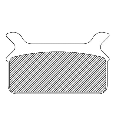 Drag Specialties Sintered Metal Brake Pads - Touring 1721-1358_255922