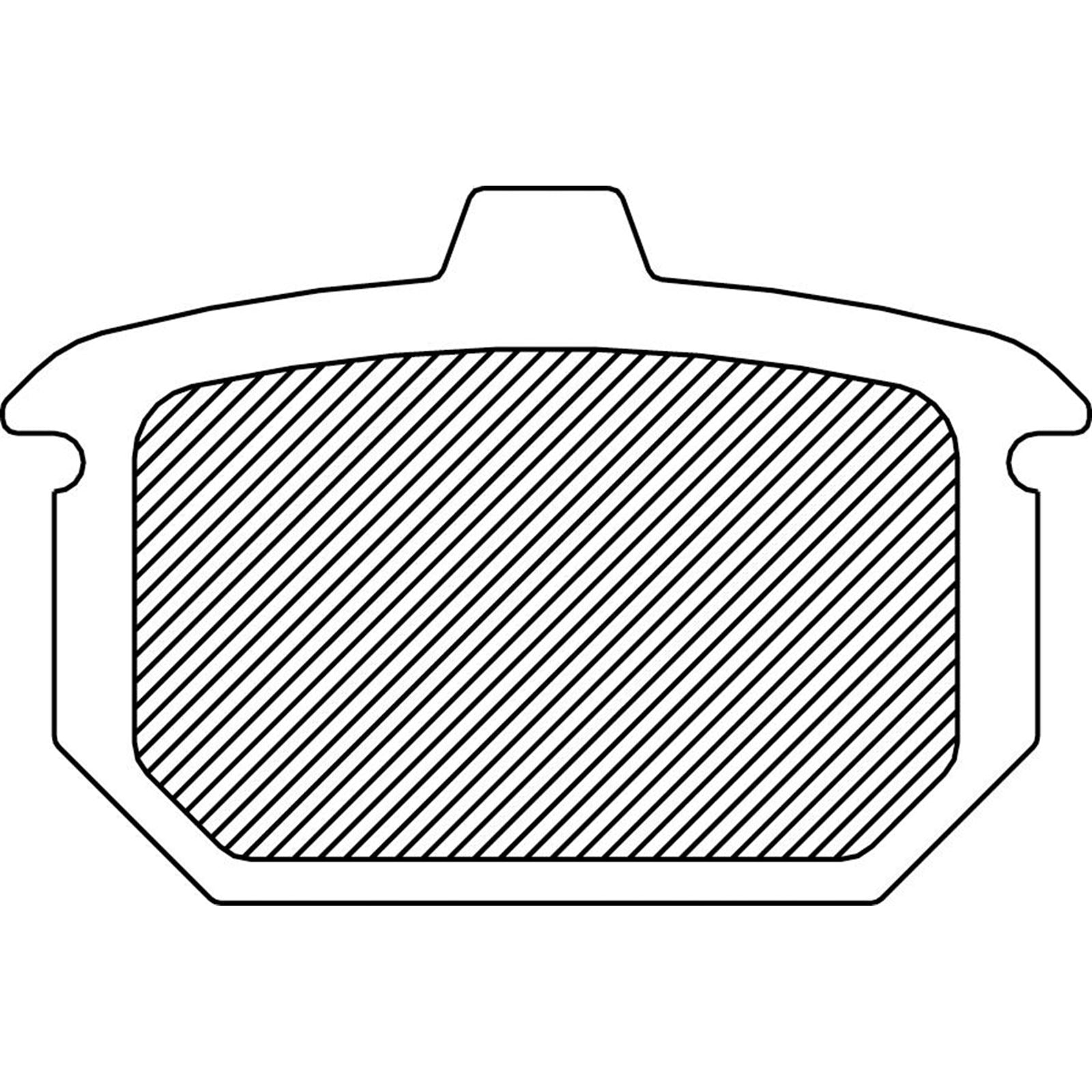 Drag Specialties Sintered Metal Brake Pads for Harley-Davidson 1721-1354_255937