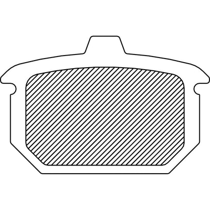 Drag Specialties Sintered Metal Brake Pads for Harley-Davidson 1721-1354_255937